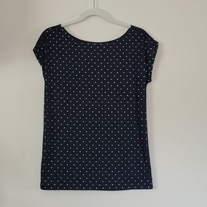 Ann Taylor Loft sleeveless blouse with rhinestone